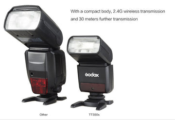 Godox TT350f 2.4G TTL Mini Camera Flash Speedlite Speedflash for Fuji